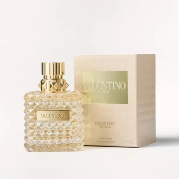 Valentino Donna Born in Roma The Gold EDP bottle