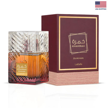 Lattafa Khamrah Dukhan Eau de Parfum 100ml bottle