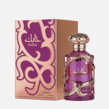 Lattafa Habik Pink Eau de Parfum 100ml bottle