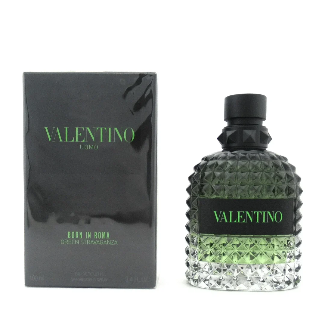 Valentino Uomo Born In Roma Green Stravaganza EDT bottle