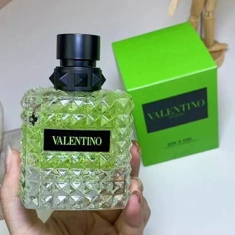 Valentino Donna Born in Roma Green Stravaganza EDP bottle
