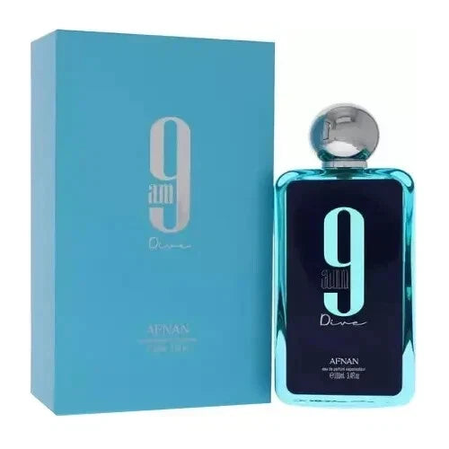 Afnan 9AM Dive Eau De Parfum 100ml bottle